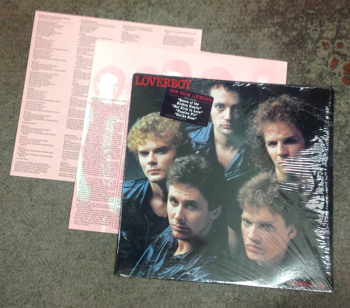 Loverboy 1 lp , with steaker拍卖