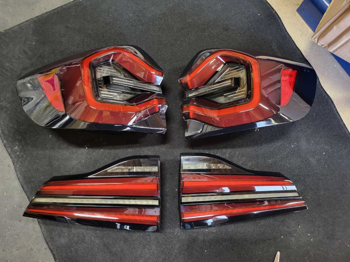 ☆BMW G01 X3 後期テールランプ LCI 1台分 セット 前期から後期化に 新品未使用☆拍卖