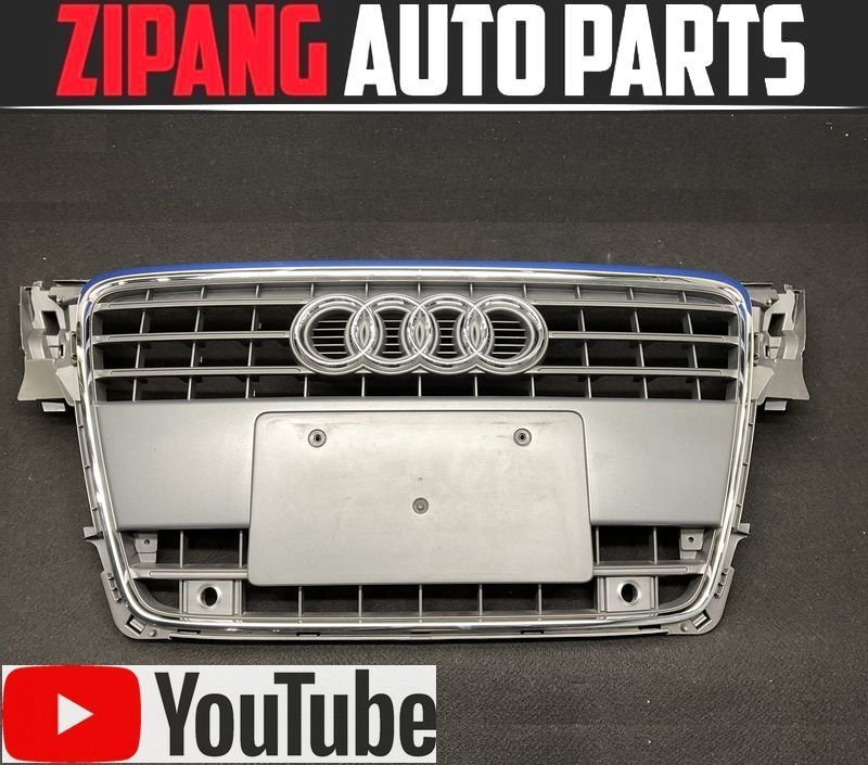 AU108 8K A4 アバント 2.0TFSI Sライン フロント ラジエター グリル センサー付用 ◆8K0 853 651 【動画有り】○ ★即決★拍卖