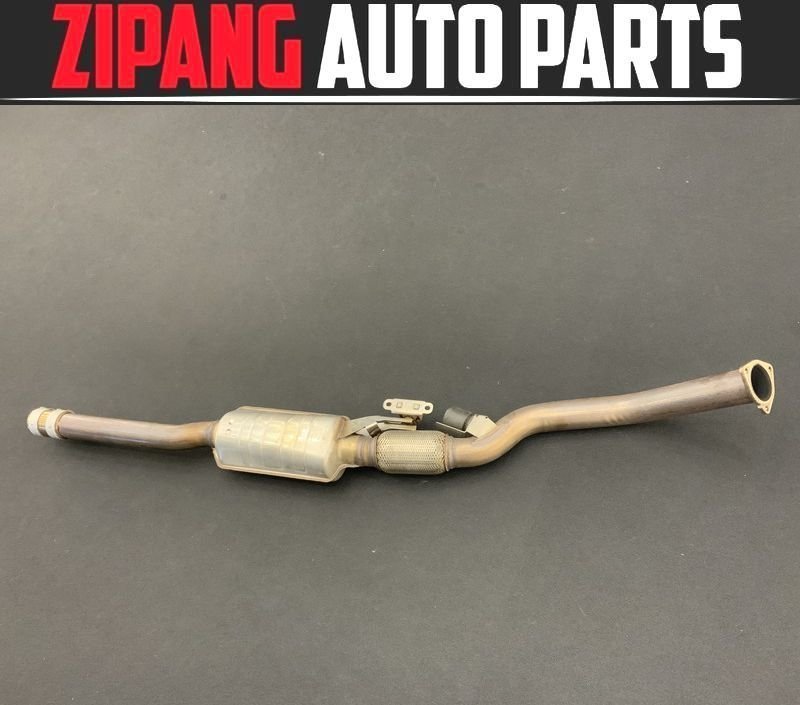 AU109 4H A8 TFSI クワトロ 後期 左バンク フロント パイプ マフラー ◆4H0 253 211 E ★穴あき/排気漏れ無し ◎ ★即決★拍卖