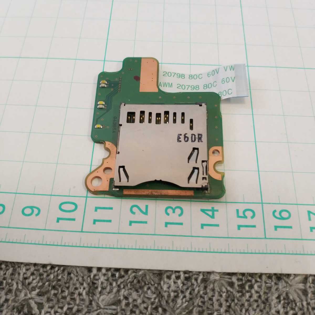 岐阜 即日発 送料180円 ★ 東芝 dynabook AZ15/CB PAZ15CB-SNA 等用 SDカード ボード FLEKLE1 ★ 動作確認済 A662拍卖