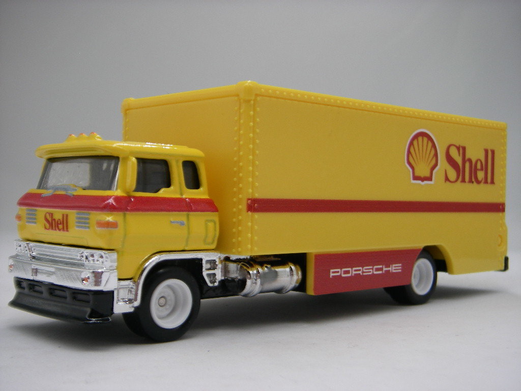 ホットウィール (黄) Shell さくら スプリンタートランス ポート トラック <ルース> Hot Wheels 積車拍卖