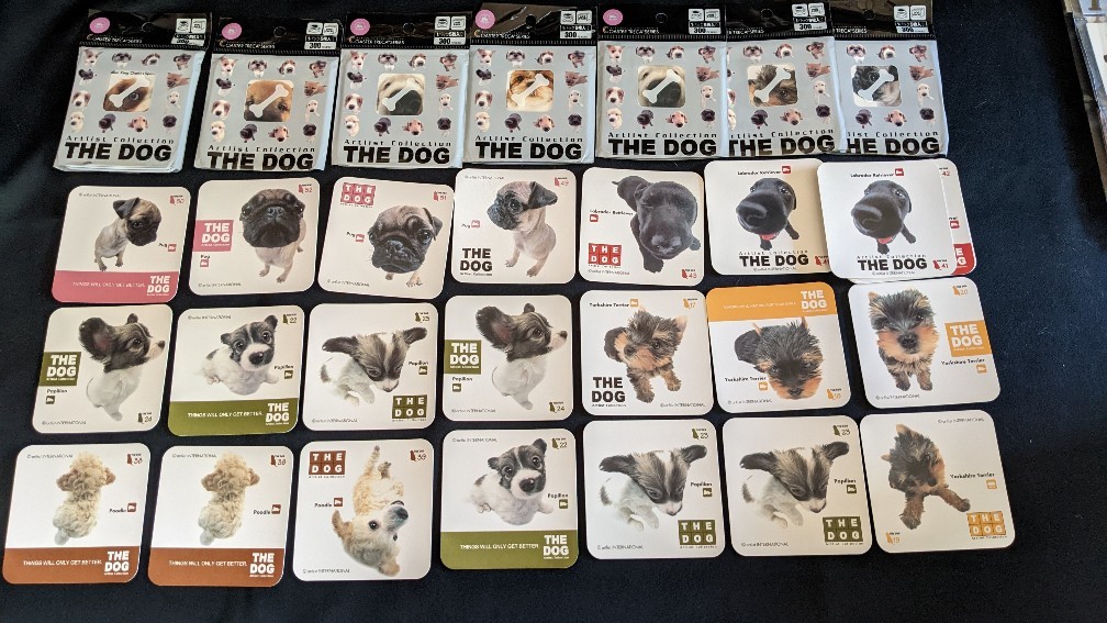 ☆THE DOG ザ ドッグ コースター トレカ セット☆拍卖