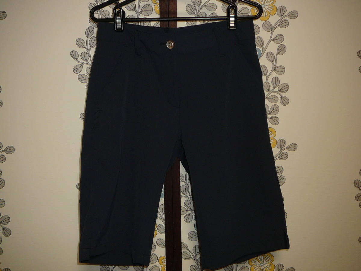 美品 ミズノ ゴルフ パンツ ウエスト64 紺 速乾性 ストレッチ素材 裏地付き ミズノ株式会社拍卖