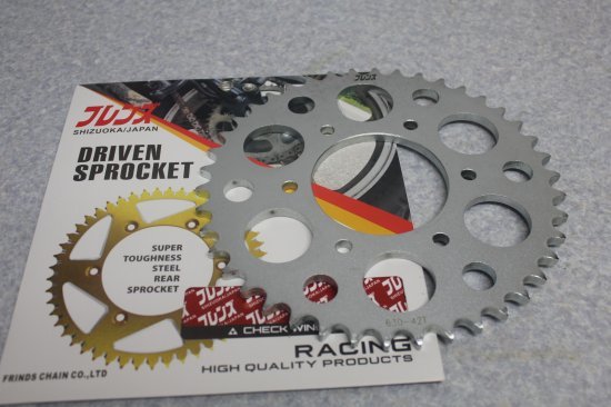 Z1/Z2 シルバースプロケット 630-42T 検 Z750RS Z750D1 Z750FX Z1000R Z1R Z1100R Z400GP Z400FX Z1000J Z400J 3拍卖