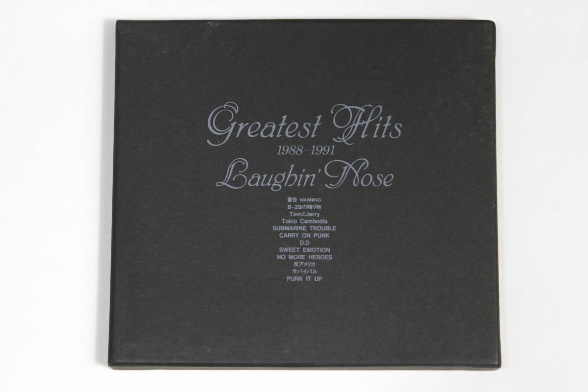 LAUGHIN’ NOSE ラフィンノーズ■2枚組ベスト盤CD【Greatest Hits 1988-1991】拍卖