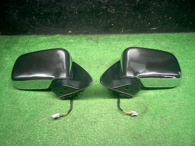 ☆ホンダ Z PA1 左右ドアミラー サイドミラー左右セット B92P メッキカバー付拍卖
