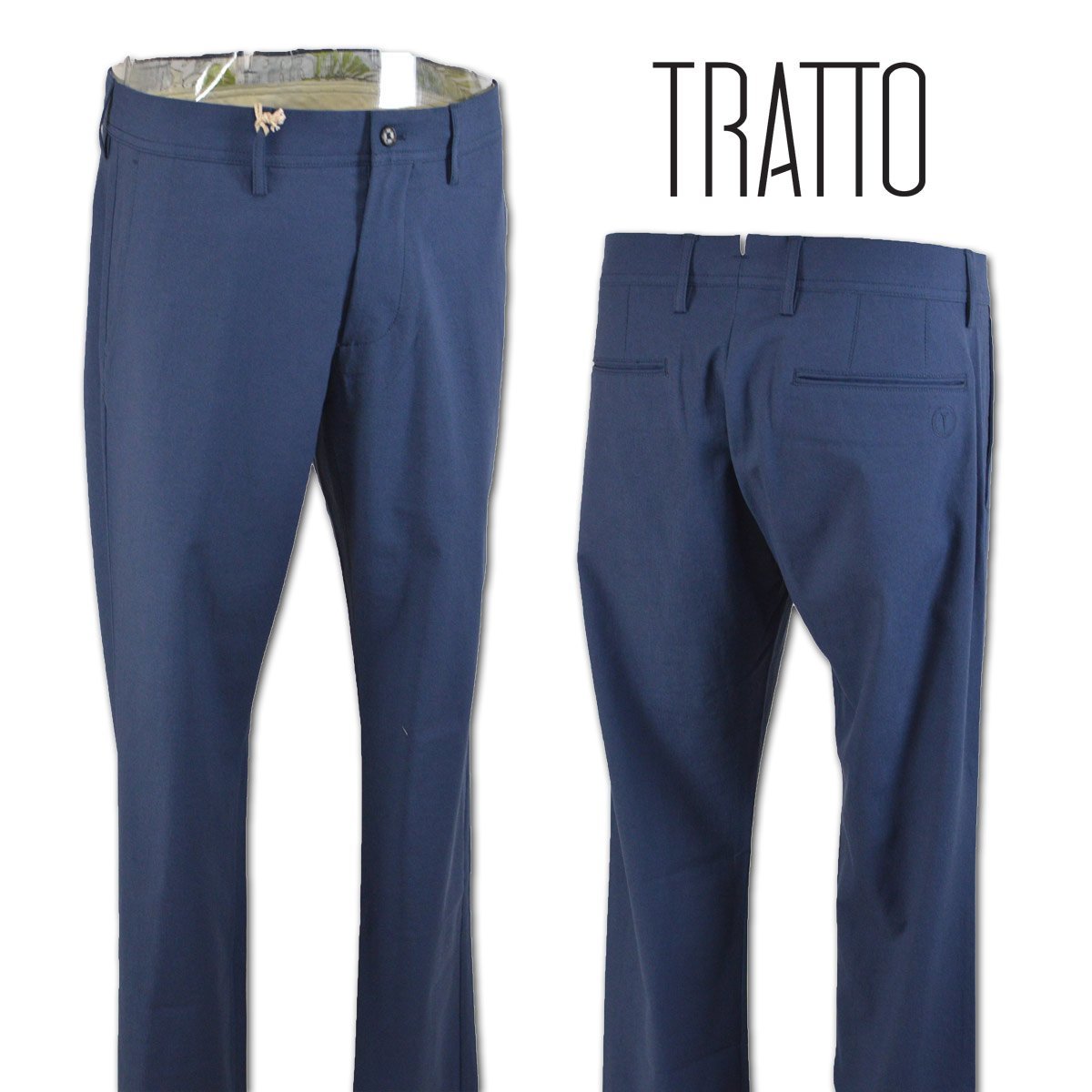 30%OFF【トラット TRATTO】メンズ パンツ 82cm 紺 317191410-98 ゴルフ カジュアル かっこいい おしゃれ @拍卖
