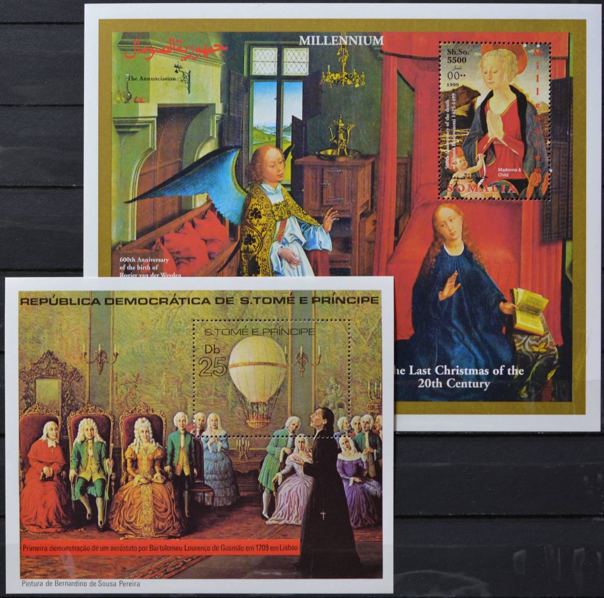 「D543」サントメ・ソマリア切手   絵画拍卖