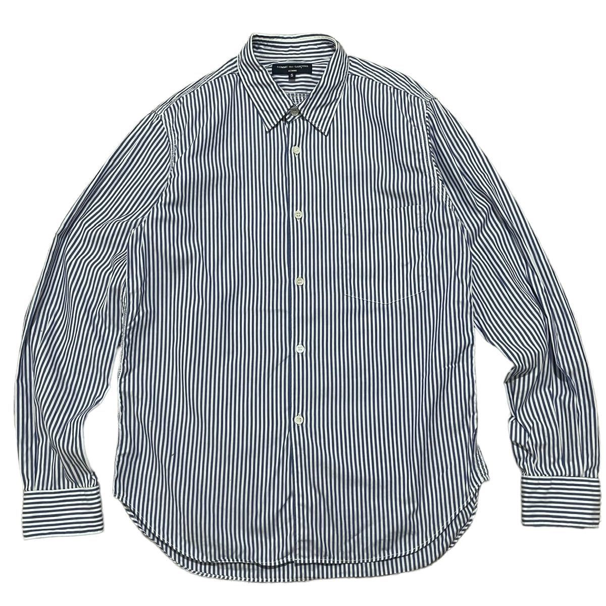 古着 COMME des GARCONS HOMME ストライプシャツ拍卖