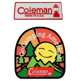 Coleman コールマン・ステッカー 2枚セット拍卖