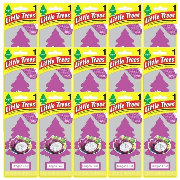 リトルツリーエアフレッシュナー Dragon Fruit ドラゴンフルーツ15枚セット拍卖