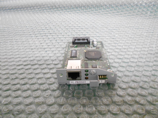 HITACHI Prinfina IMPACT LANボード PC-PB20501 10BASE-T/100BASE-TX対応 60サイズ発送拍卖