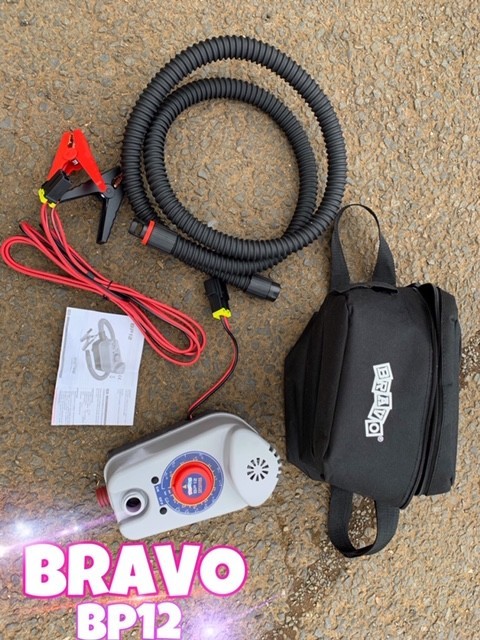 Bravo 12V bp12 電動ポンプforインフレータブルボート カヤックテント Kite SUP 新品y拍卖