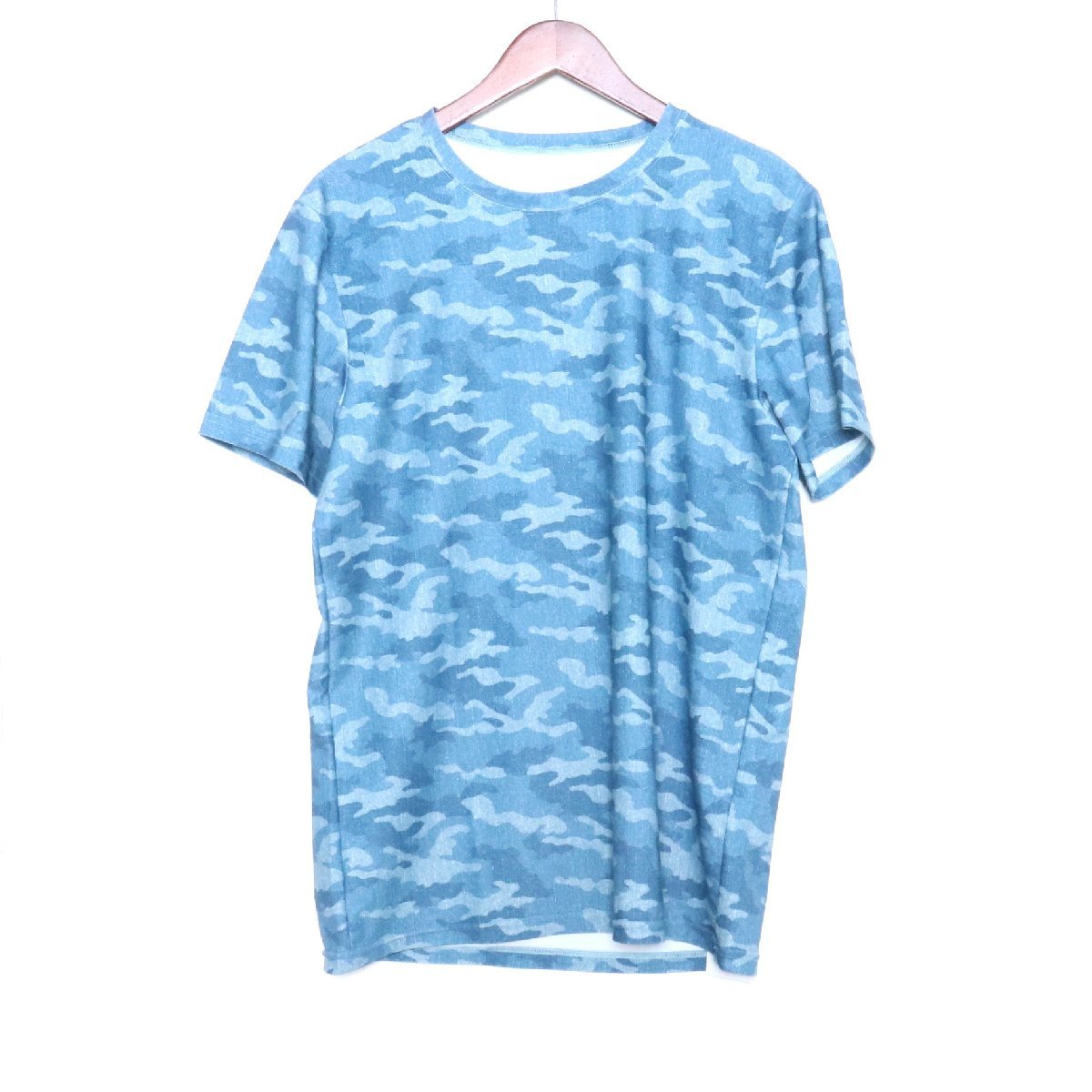 リサウンドクロージング RESOUND CLOTHING CAMOUFLAGE DENIM RUSH TEE ブルー サイズ2 RC12-T-013 Tシャツ デニム 半袖カットソー拍卖