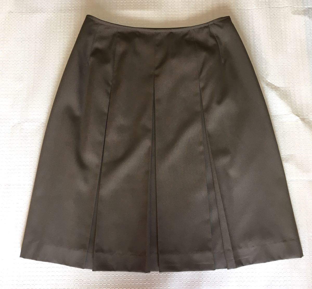 『RENOWN ネクストアイ/next eye』膝丈スカート・濃茶(着用品古着)拍卖