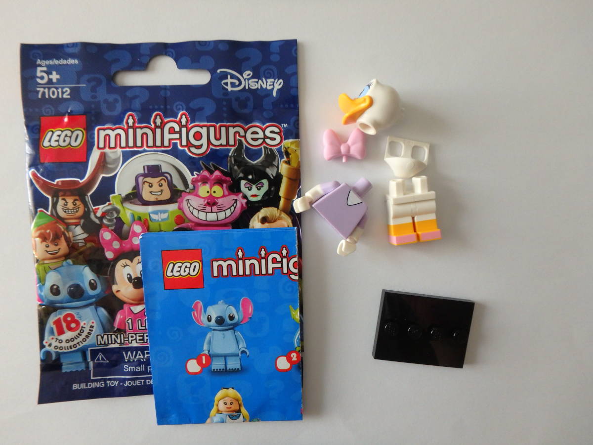 【組立済】LEGO レゴ ミニフィギュア ディズニー シリーズ1 NO.9 デイジーダック Daisy Duck Disney minifigure Series1拍卖