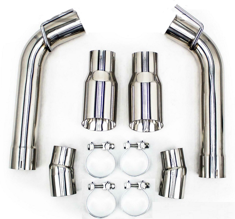 ★ シボレー カマロ Camaro V8 6.2L エンジン ステンレス 直管 エキゾースト マフラー 2009-2015拍卖