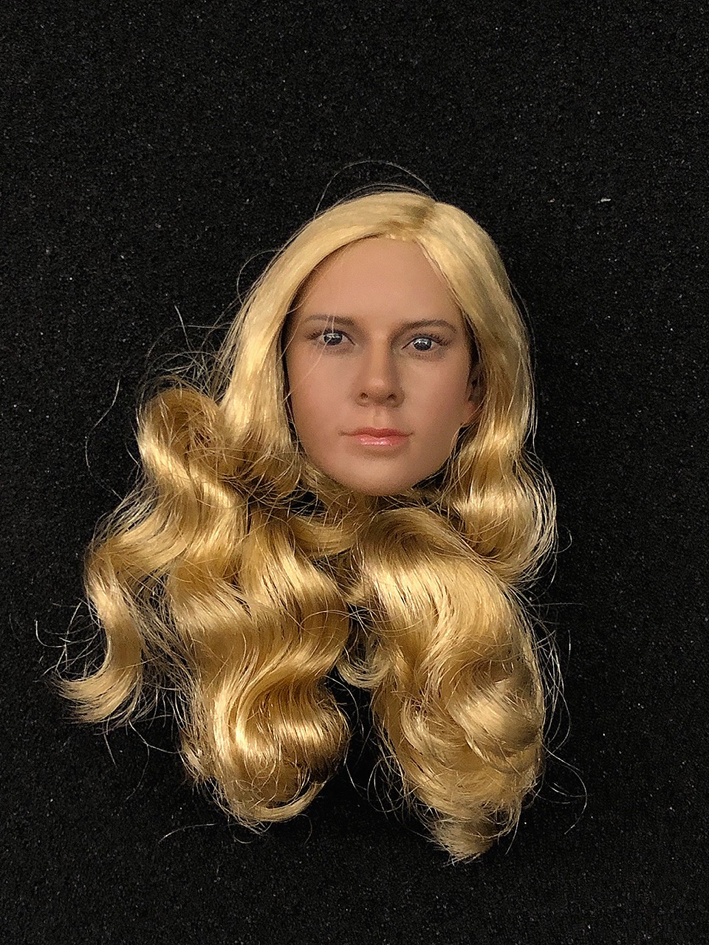 在庫1) 1/6 金髪 女性 ヘッド DSTOYS D003B (検 DAMTOYS easy&simple DID VERYCOOL TBleague phicen ホットトイズ JIAOUDOLL拍卖