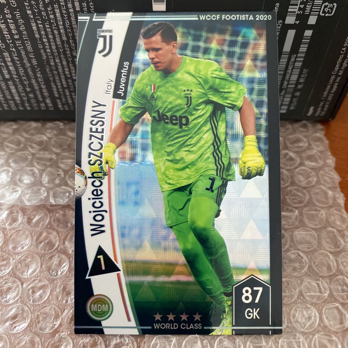 ◆WCCF FOOTISTA 2020 ボイチェフ・シュチェスニー Wojciech SZCZESNY Juventus RU前◆拍卖