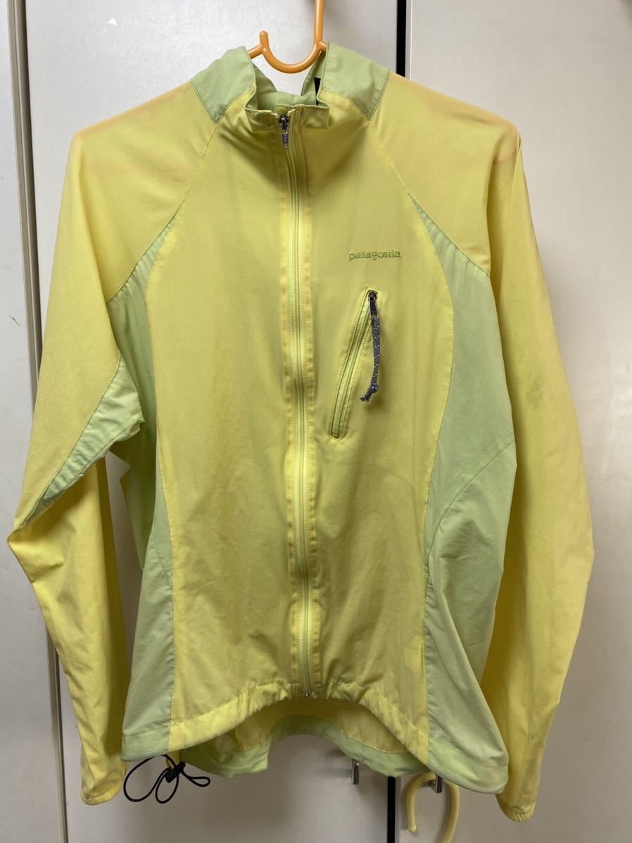 送料格安スピード発送!良品★パタゴニアパッカブルウィンドジャケット★ウィメンズMサイズ登山トレランマラソンキャンプトレッキング拍卖