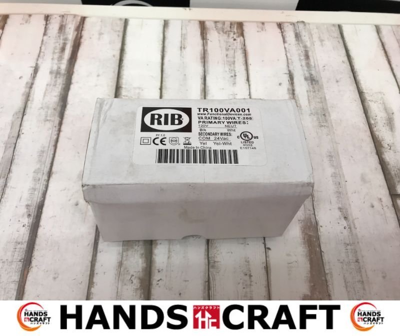 【未使用品】 RIB トランス TR100VA001 120V T-208 変圧器 Functional Devices 【ハンズクラフトうるま店】拍卖