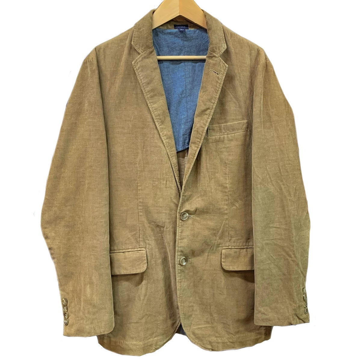 良品、レア! J-CREW Jクルー コーデュロイテラードジャケット ブラウン size S ポロ バナナリパブリック GAP スイングトップ ドリズラー拍卖