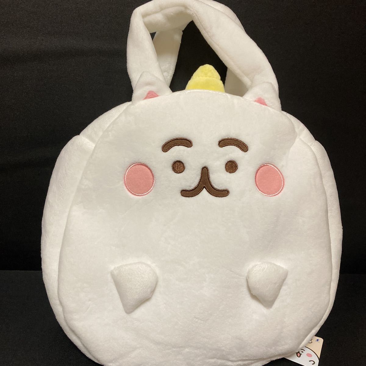 ちみも 地獄のぬいぐるみトートバッグ ミミ ぬいぐるみ トートバッグ トートバック グッズ カバン 鞄 かばん カナヘイ拍卖