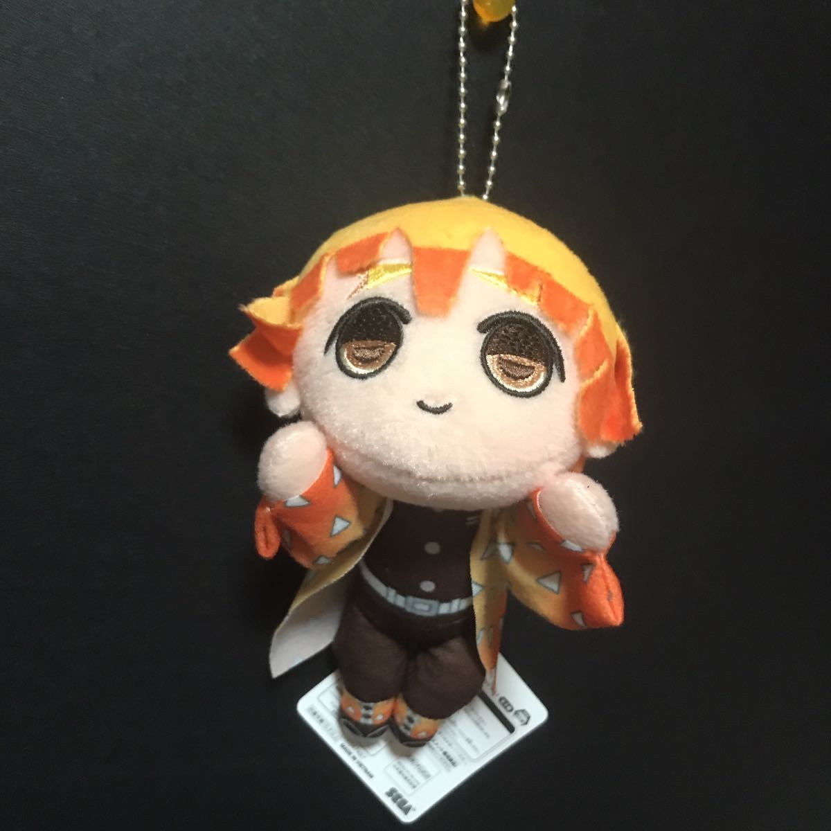 鬼滅の刃 我妻善逸 エクストラ寝そべりキーチェーンマスコット vol.1 ぬいぐるみ マスコット 寝そべりぬいぐるみ グッズ キーホルダー拍卖