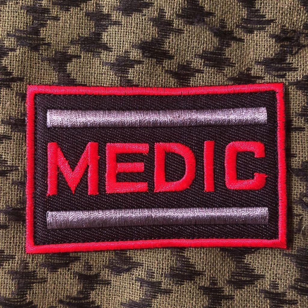 MEDIC 刺繍パッチ ベルクロ ワッペン サバゲー ワッペン ベルクロ サバゲー 拍卖