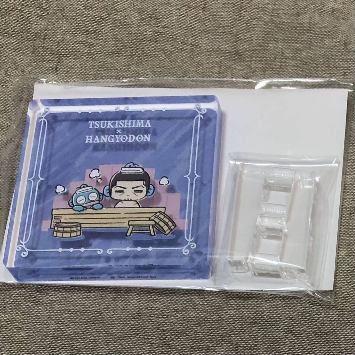 ゴールデンカムイ アクリルブロック 月島基 サンリオ ハンギョドン マルイ 月島軍曹 月島拍卖