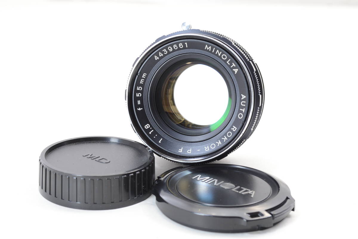 【ecoま】MINOLTA AUTO ROKKOR-PF 55mm F1.8 no.4439661 マニュアルレンズ拍卖