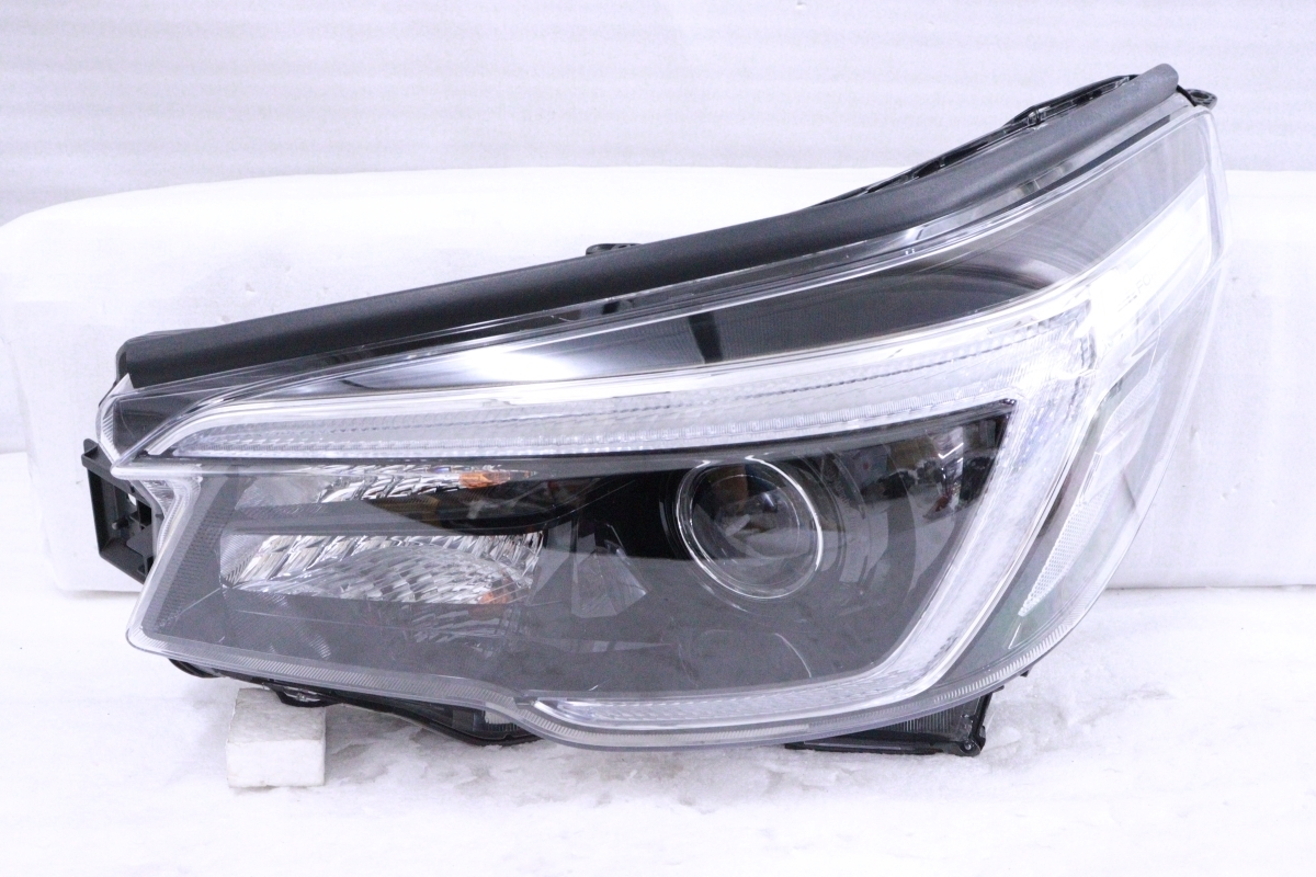 28-2044★美品★C年改 LED SK5 フォレスター★左ヘッドライト ADB付 KOITO 100-6045J 打刻:JQ ASSY ブラック 純正★スバル 中期 (DM)拍卖