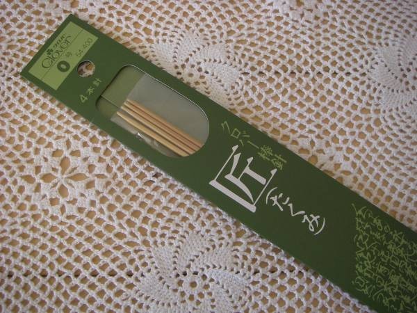 【僅か】○gai **№078 ○ クロバー 『匠』 編み針 棒針 4本針 0号 長 (約30cm)拍卖