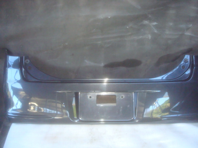 133 ミラ カスタム L275S 純正 リアバンパー テールバンパー 黒 X07拍卖