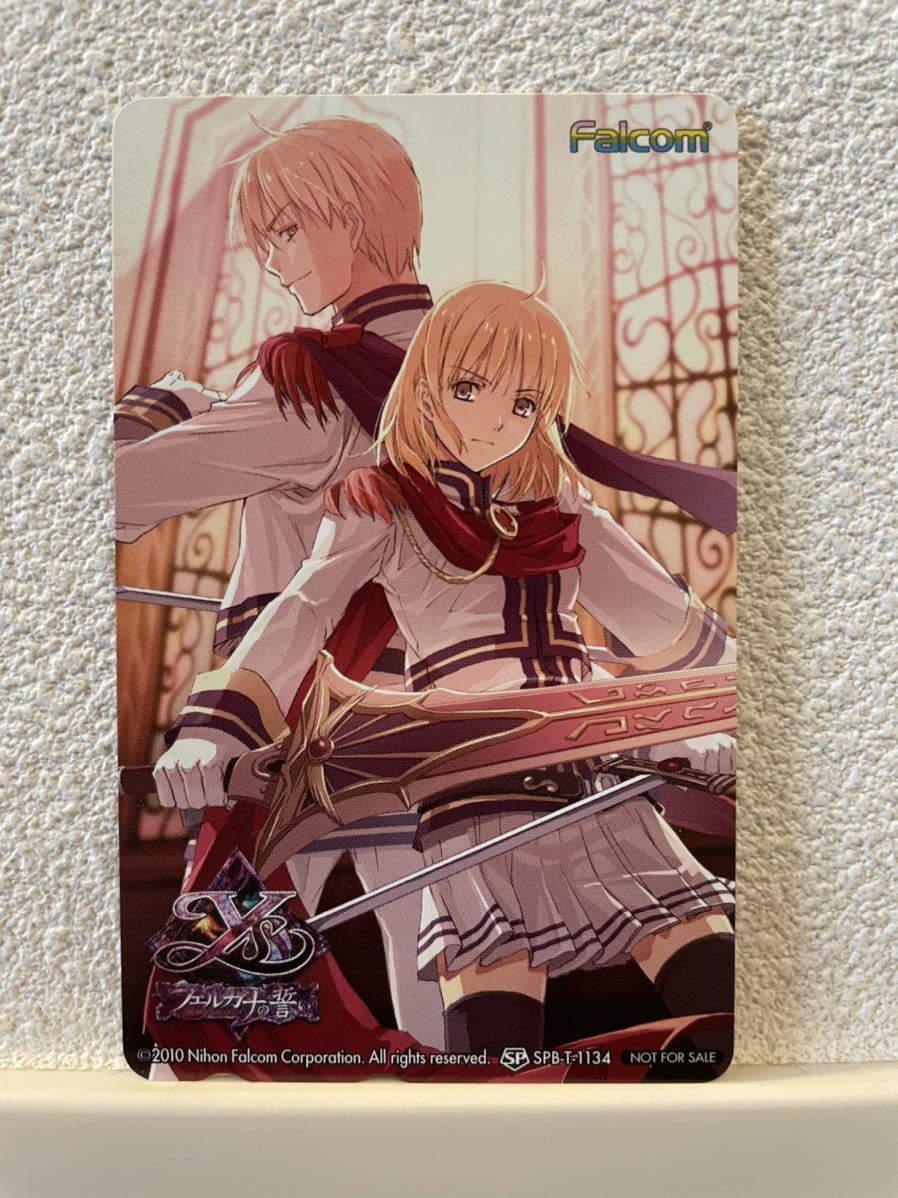 ★未使用★非売品★イース フェルガナの誓い テレカ Falcom ファルコム 2拍卖