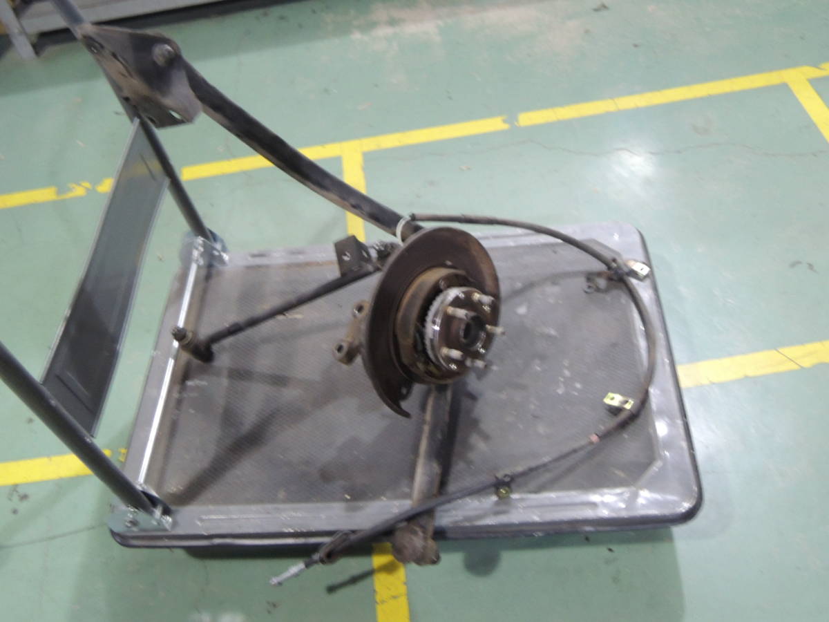 ・ GF-SF5 フォレスター S/tb 5MT 純正 【右/リア】 ハブナックル 足回り アーム サイドワイヤー付き SB-5026拍卖