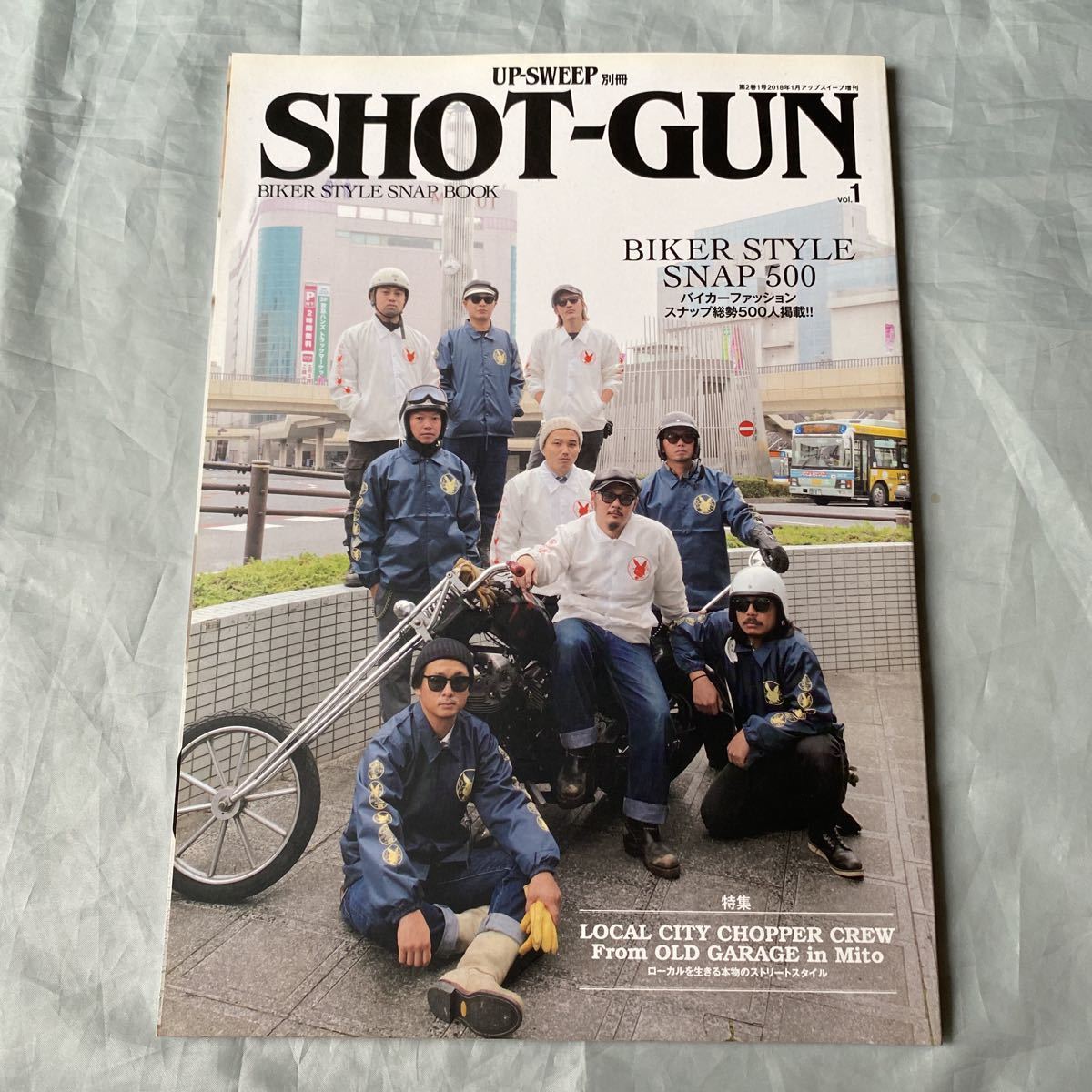 ■SHOT-GUN■バイカーズファッションSNAP500■アップスイープ増刊■2018年■拍卖