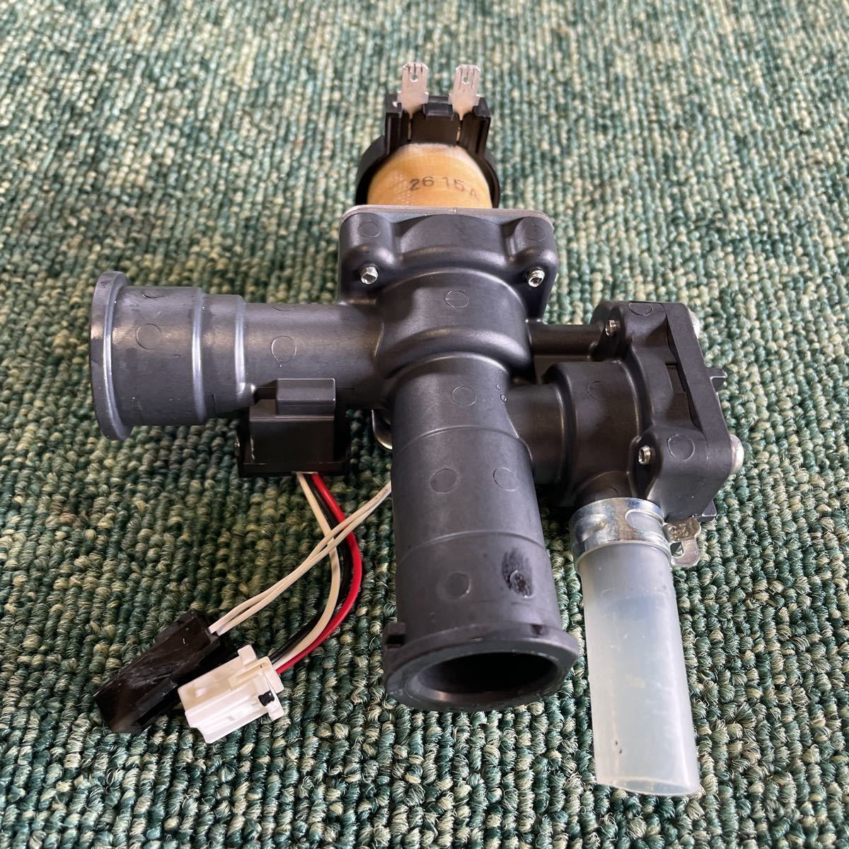 ジャンク パナソニック ヒートポンプ給湯器 貯湯ユニット HE-370SFQ ふろ注湯弁 動作不明 エコキュート部品拍卖