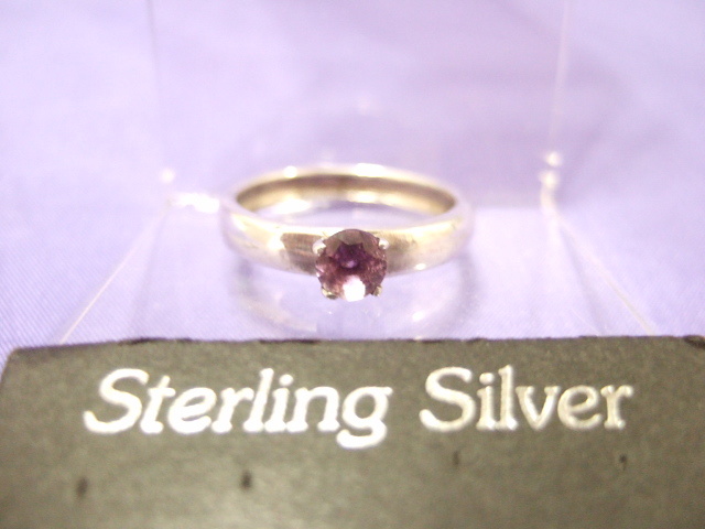 横浜最新シルバー925SILVER 銀♪魅惑のアメジスト風リング 10〜14号 メンズレディース 送料220円ξgRξ ξ指輪A50a拍卖