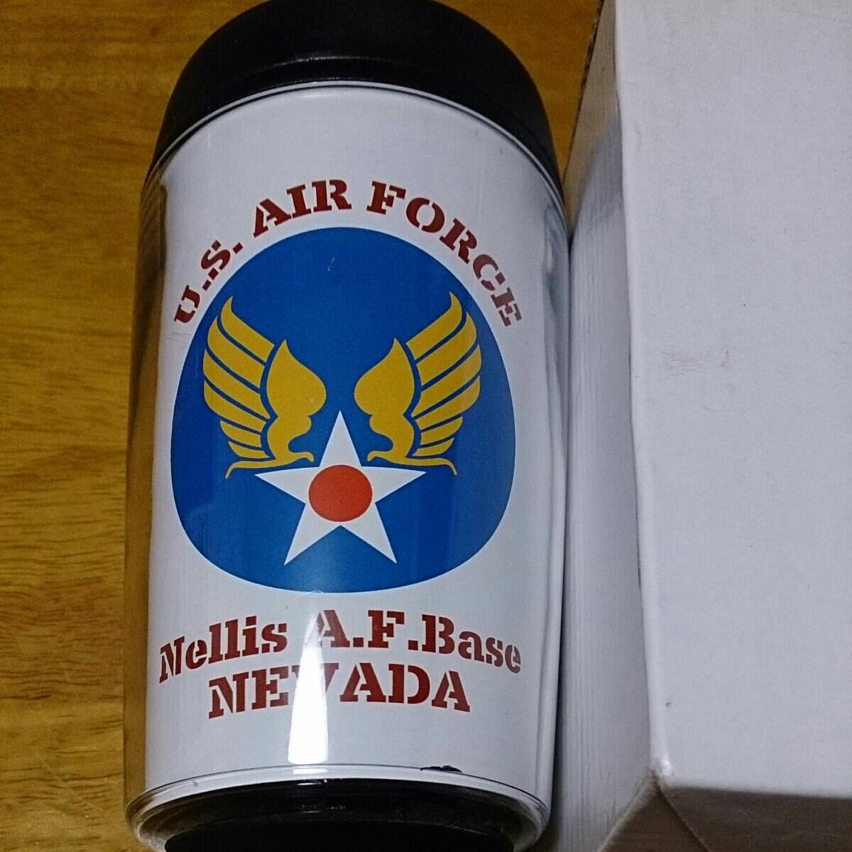 カスタムタンブラー☆エアフォースデザイン☆新品350ml拍卖