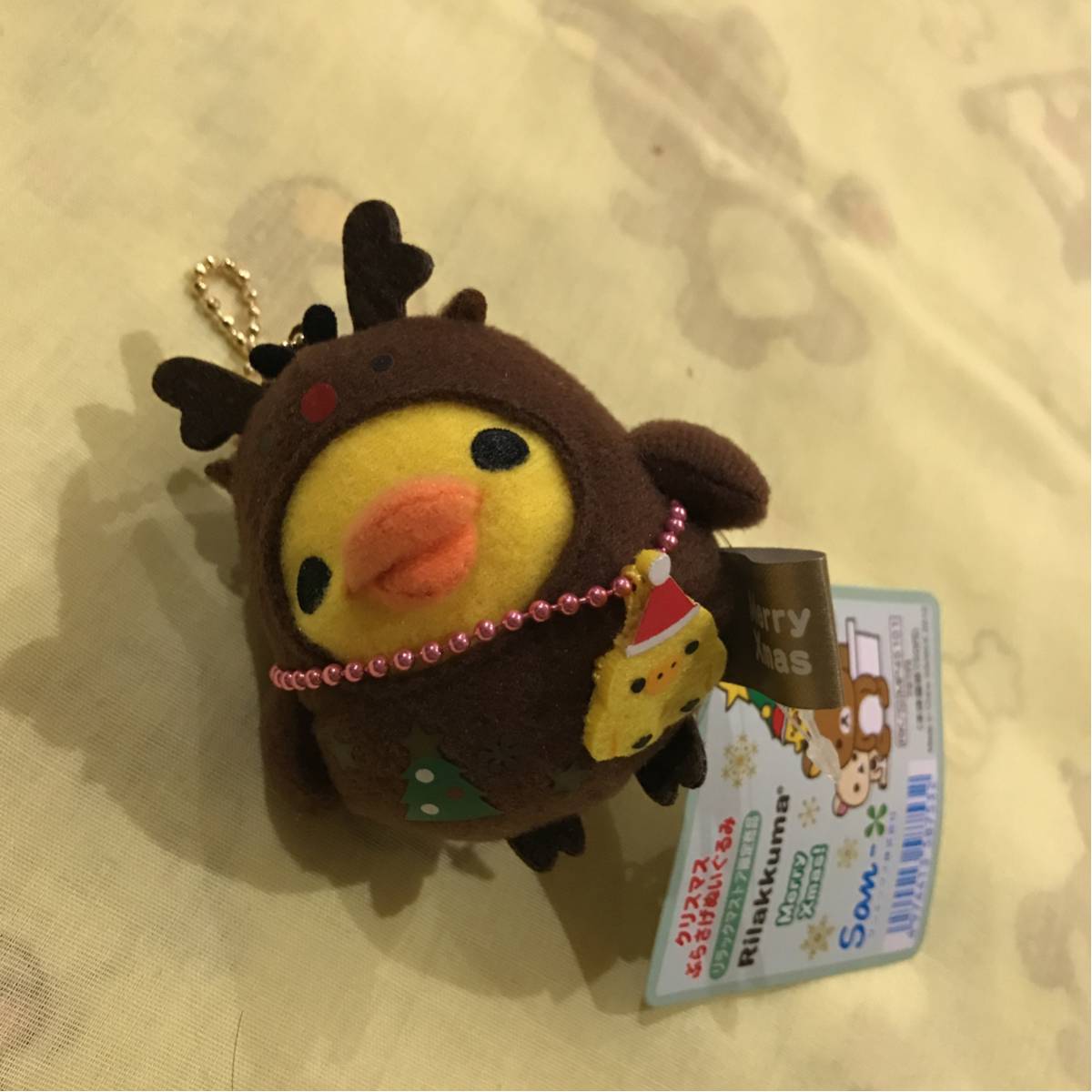 新品 キイロイトリ クリスマス ぶらさげぬいぐるみ リラックマストア限定拍卖