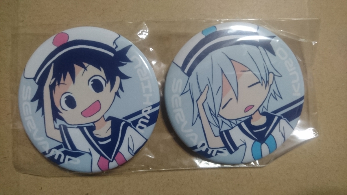 サーヴァンプ イベントノベルティ缶バッジ/田中ストライク/新品未開封/拍卖