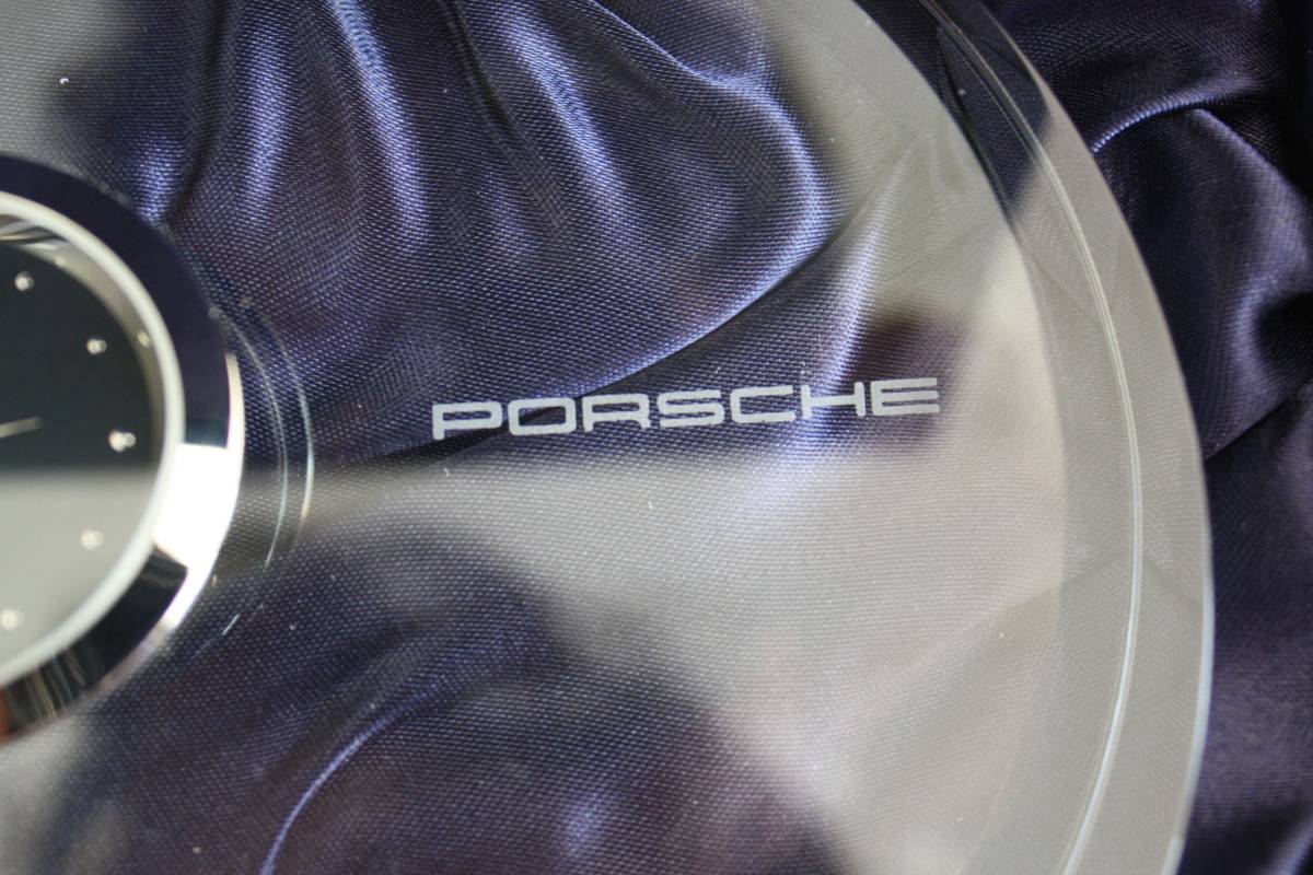 porsche 箱入り新品/セイコー/SEIKO時計/置型ポルシェクロック/クリスタル/デスクトップ拍卖