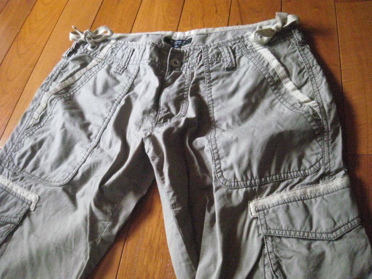 バーバリーブラックレーベル カーゴパンツ 73 a694拍卖