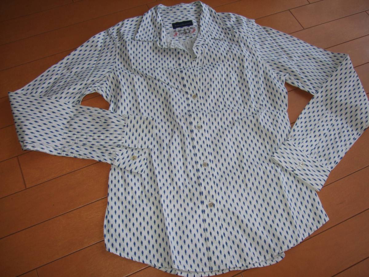 良品即決☆ジャーナルスタンダード 小紋柄プリントシャツ☆サイズS拍卖