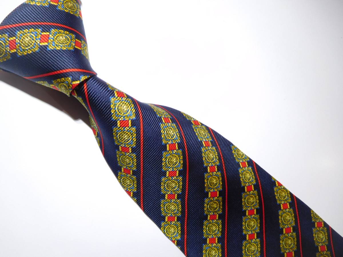 (28) VERSACE ベルサーチ ネクタイ/2/ヴェルサーチ 新品同様品拍卖