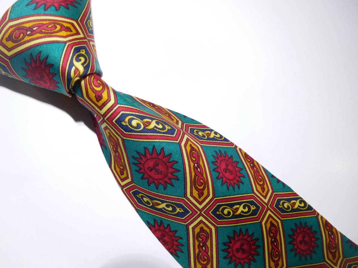 (28) VERSACE ベルサーチ ネクタイ/15/ヴェルサーチ 新品同様品拍卖
