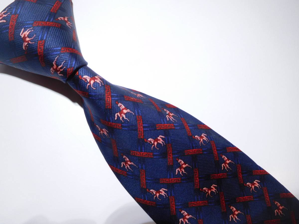 (40) VERSACE ベルサーチ ネクタイ/24/ヴェルサーチ 新品同様品拍卖
