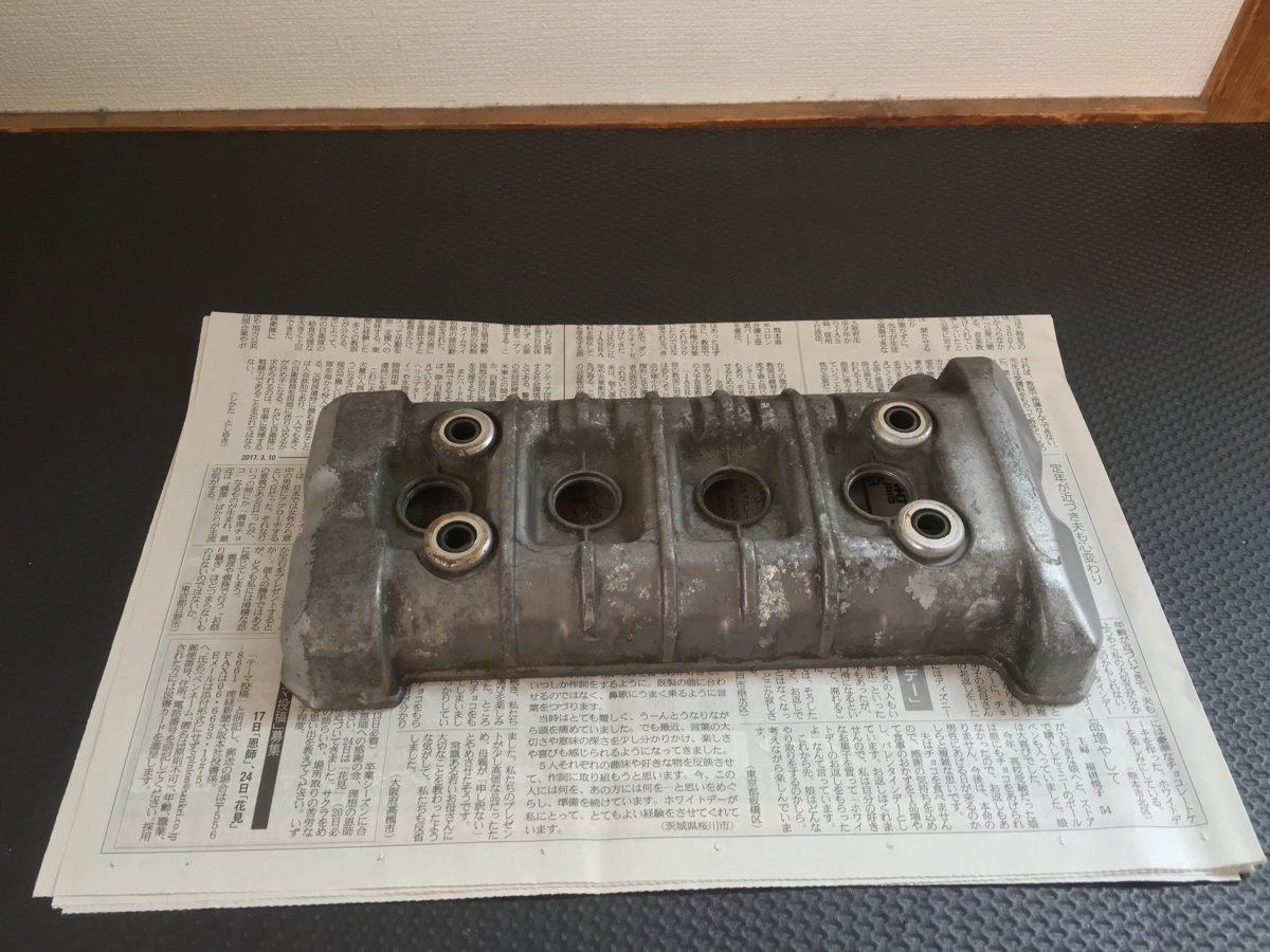 カワサキ バリオス250 ヘッドカバー! ストック カム エンジンカバー メッキ加工等にも!BALIUS ZR250A B 他にも部品出品中!!拍卖